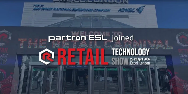 RetailTech London 2025 ESL & Digital Signage by Partron ESL